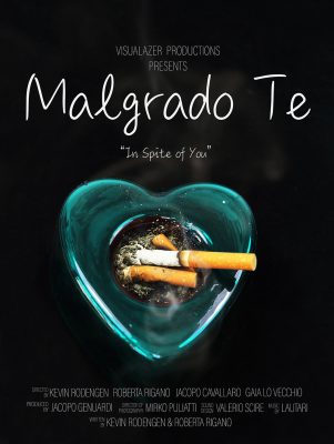 20462560 - cigarette butts in a heart shaped ashtray