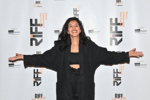 Roma : Cinema Aquila . Photocall film Settimo grado .
